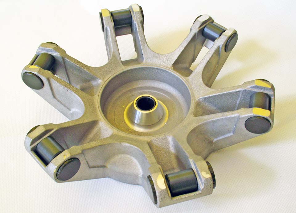 Направляющая Подвижной Половины Ведущего Шкива Вариатора В Сборе