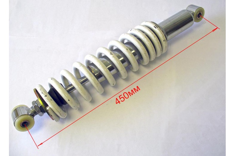 Амортизатор Пружинно-Гидравлический Задний, Белый