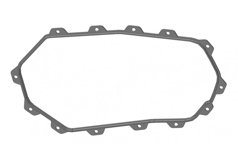 Прокладка Крышки Вариатора (13 Точек Крепления), Резина