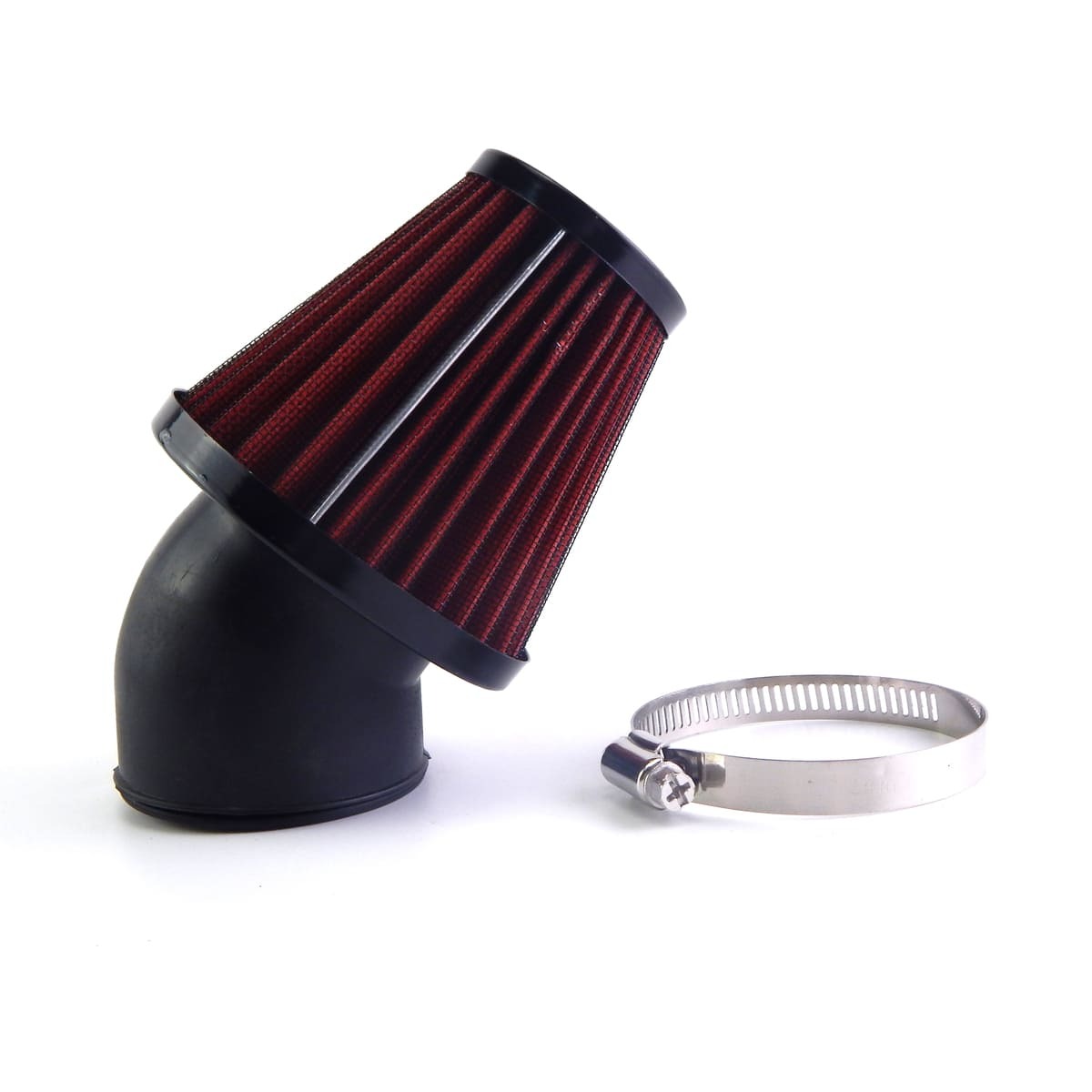 Фильтр Воздушный Нулевик #1 (D=38Mm) Металл Красный