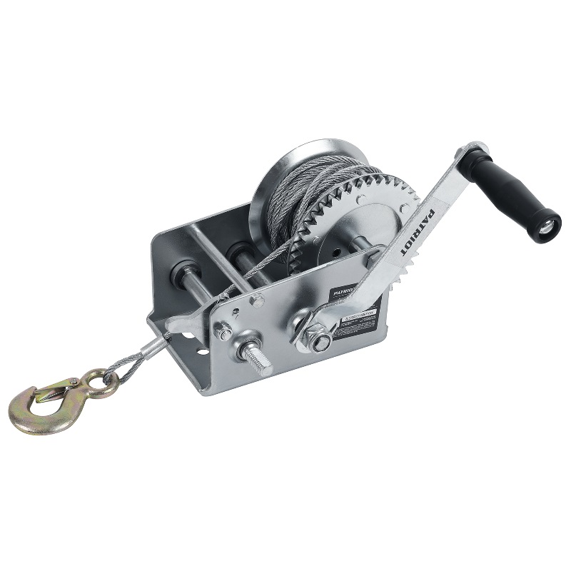 Лебедка Ручная Барабанная Усилие 1100K