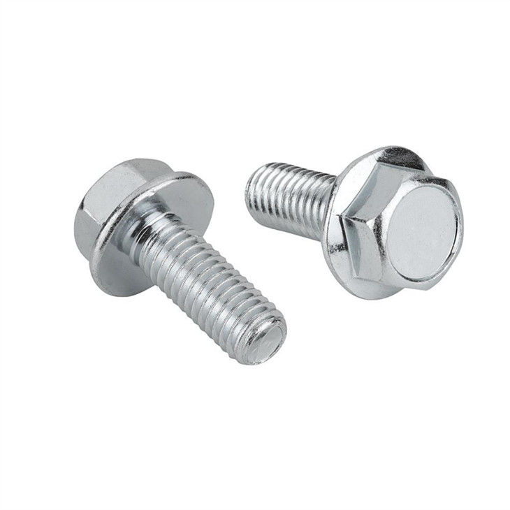 Болт С Фланцем М6*1.0*18Мм Din 6921