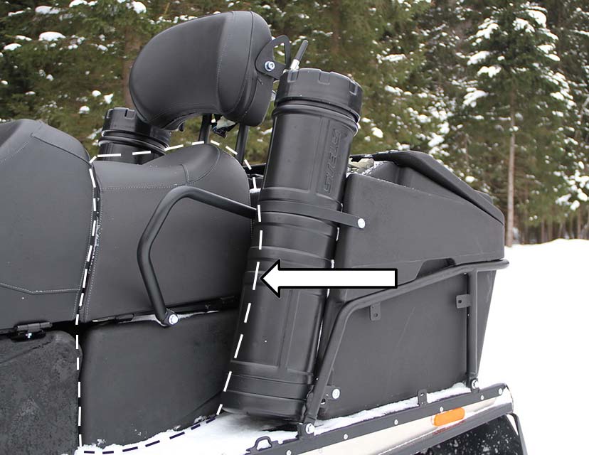 Сиденье Пассажира С Доп Топливным Баком, Комплект.