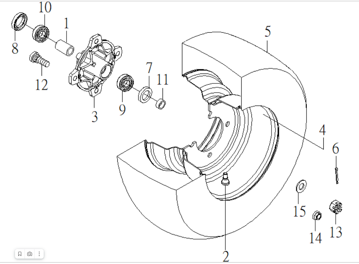 Подшипник (Шариковый) 6202