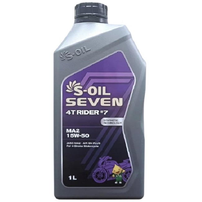 S-Oil 7 4T Rider 7 Ma2 15W-50