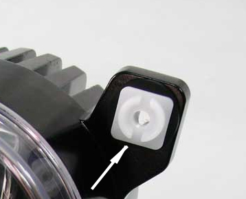 Шайба Регулировочная Для Фар Al012 И Pj6, Пластик (Белый)