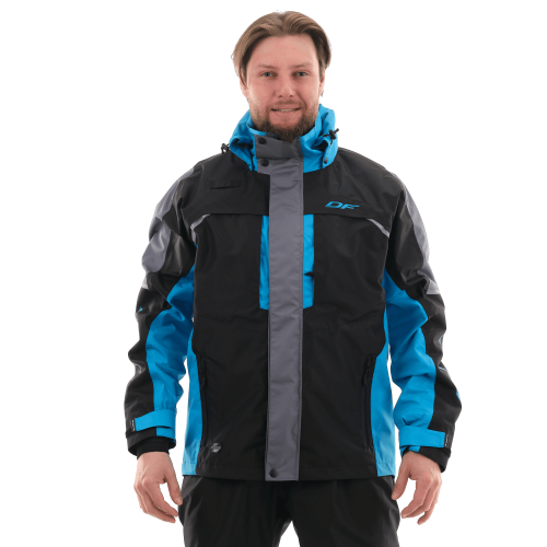 Мембранная Куртка Quad Pro Black Blue 2021