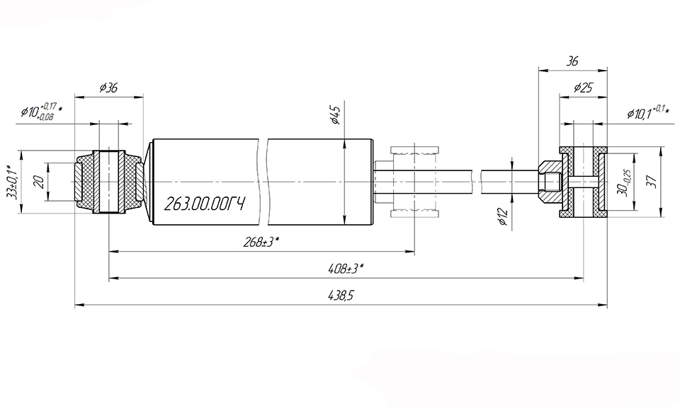 Амортизатор Задний Стелс Викинг Ставр