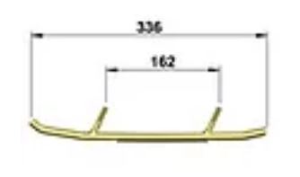 Коньки Д/Снегохода Ski-Doo Стандарт 033300-03