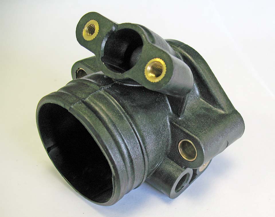 Патрубок Впускной Hs500 (Инжектор)