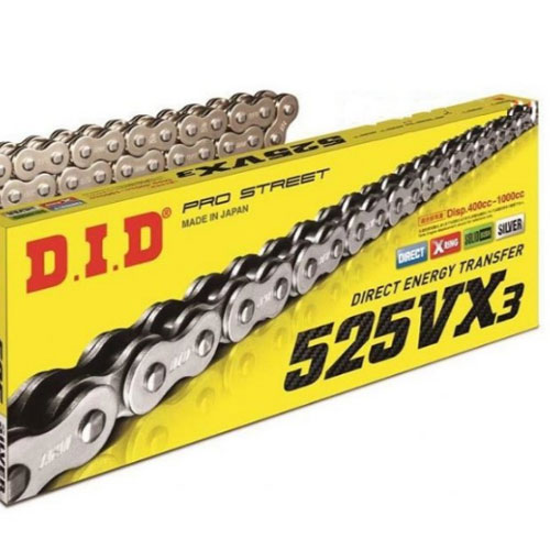 Цепь Did 525Vx3 X-Ring 118 Звеньев