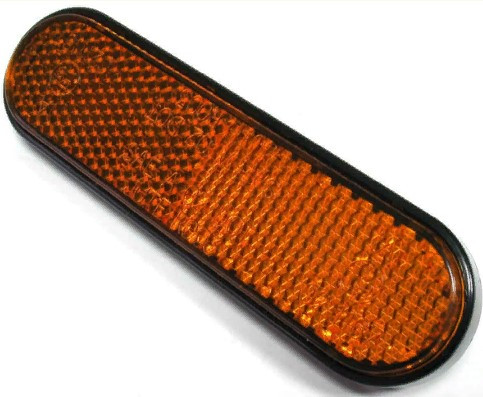 Световозвращатель (Оранжевый) (Pua6/A-Pe), Пластик