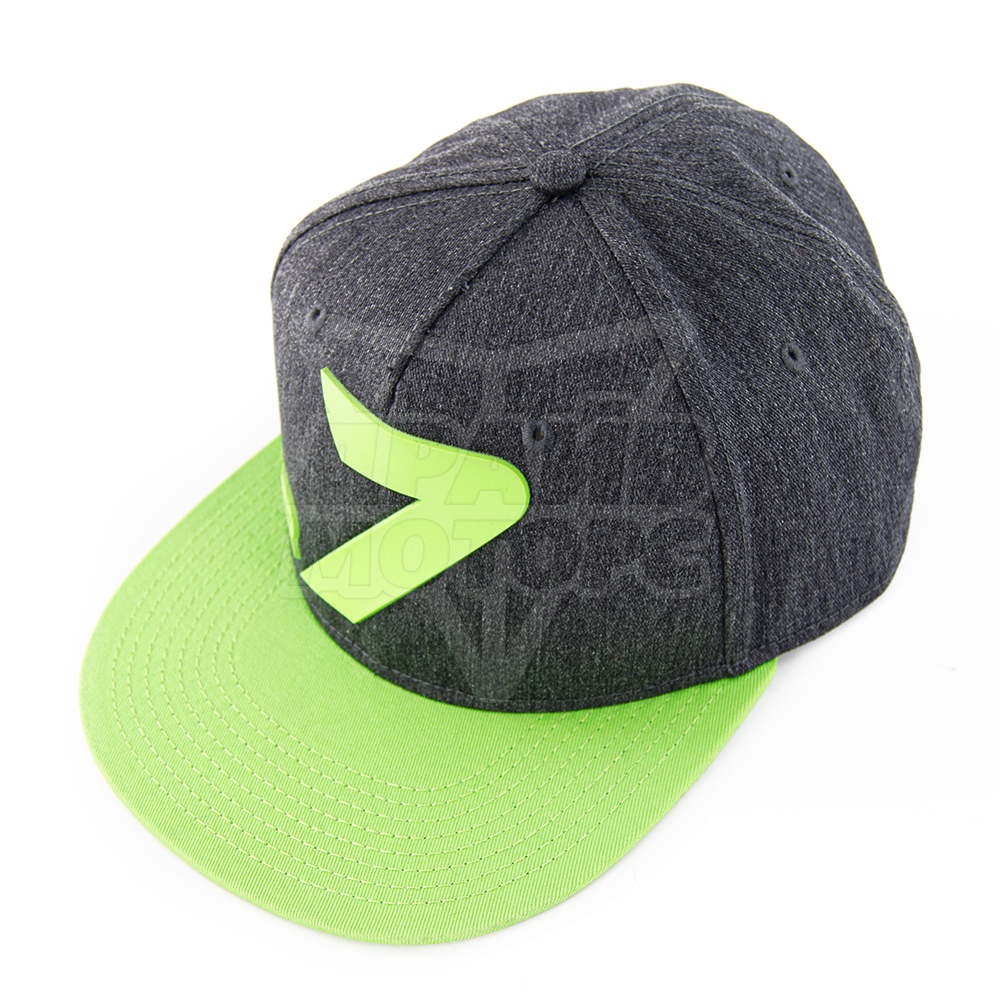 Бейсболка Gr7 Серый/Зелёный