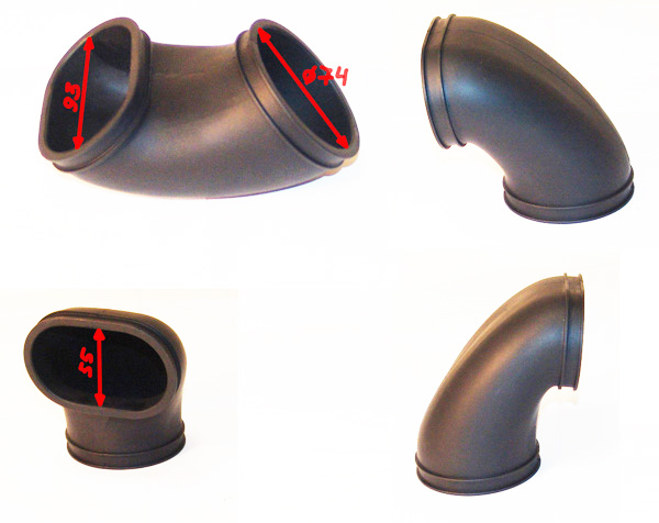 Патрубок Промежуточный Вентиляции Вариатора Выход Стелс Леопард