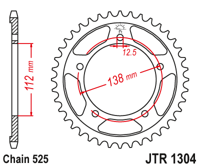 Звезда Ведомая Jtr1304-42
