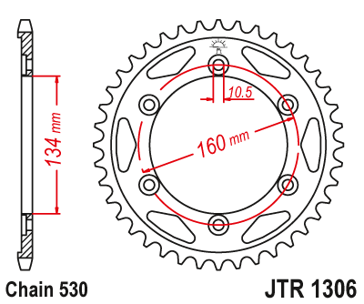 Звезда Ведомая Jtr1306-43