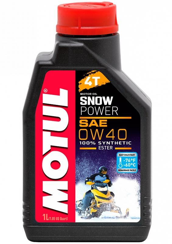 Масло Мот Snowpower 4T 0W40 (1Л)