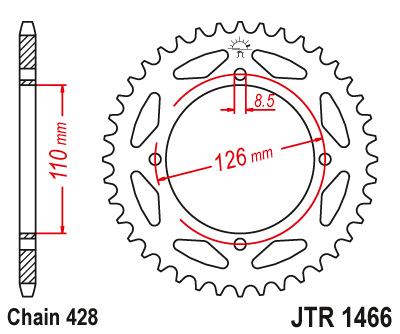 Звезда Ведомая Jtr1466-46