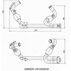 Патрубок Выхлопной Системы Ермак