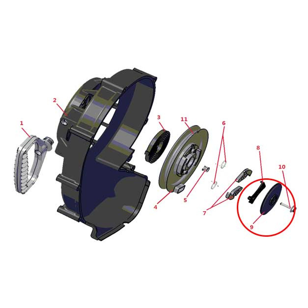 Замок Механизма Ручного Стартера Стелс Викинг